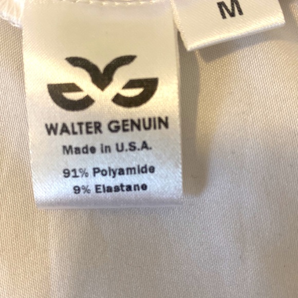 Walter Genuin Women’s Golf Polo Top White Size M - Picture 6 of 7